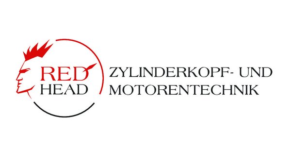 Aufkleber - Redhead Zylinderkopf- & Motorentechnik